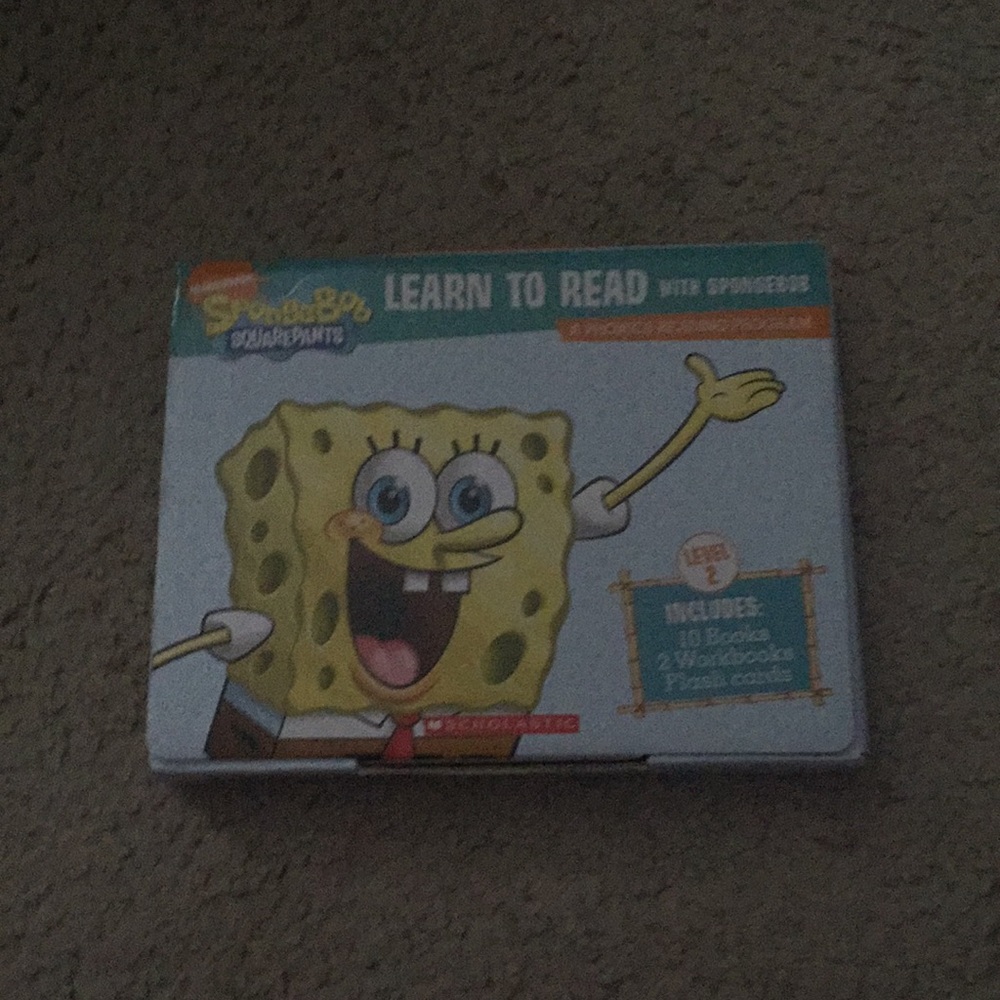 SpongeBob learn to read set